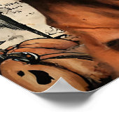 Cracked Carnival - De melancholische maskerade Poster (Hoek)