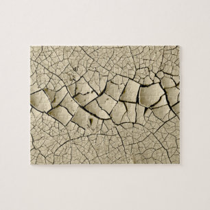 Cracked Earth Cool Textern Legpuzzel