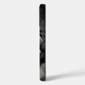 Cracked Porcelain Mask Dark iPhone 16 Tough Case (Achterkant / Links)