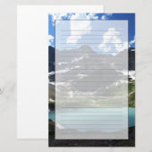 Cracker Lake Briefpapier (Voorkant / Achterkant)