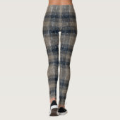 Cracker Plaid Beige et Leggings Brown (Dos)
