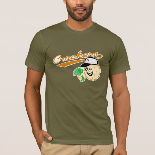 Crackers Baseball T-shirt (Voorkant)
