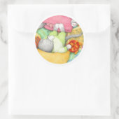 CRACKERS GOLDFISH KITTY Stickers Large Rond (Sac)