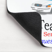 Crackhead Eradication Team Mousepad Muismat (Hoek)