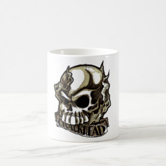 CRACKHEAD TATTOO SKULL COFFEE JUNKY MUD JAVA MOK (Center)
