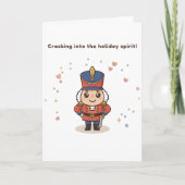 Cracking Into the Holiday Spirit Kaart (Voorkant)