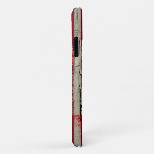 Crackle Paint | Canadese Amerikaanse vlag Case-Mate iPhone Case (Achterkant/rechts)