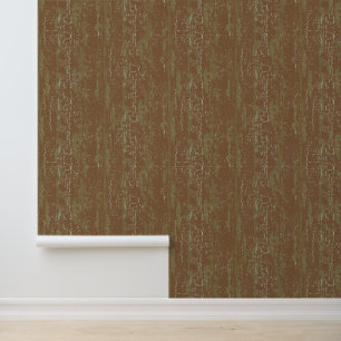 Crackle textuur Sinaasappel Roest gebrande Sienna Behang