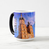 Cracovie, Pologne, belle tasse aux oiseaux (Devant gauche)