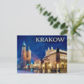 Cracovie, Pologne Carte postale (Debout devant)