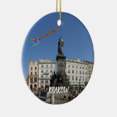 Cracovie Pologne Ornement de Noël panoramique (Droite)