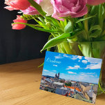 Cracovie, Pologne, Toits des maisons Carte postale<br><div class="desc">Cracovie, Pologne, Toits des maisons Carte postale</div>