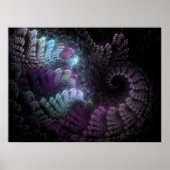 Cradle Fractal Poster (Voorkant)