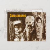 Cradleboards c.1899-1903 briefkaart (Voorkant / Achterkant)