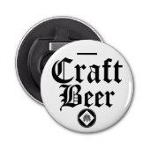 Craft Beer Button Flesopener (Voorkant)
