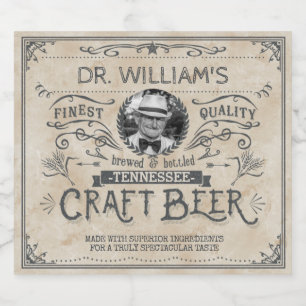 Craft Beer Custom Brewer Foto Bier Etiket