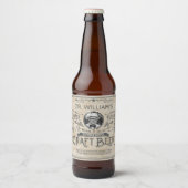  Craft Beer Custom Brewer Foto Bier Etiket (Voorkant)