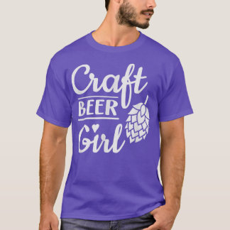 Craft Beer Girl Hops T-shirt