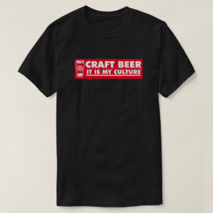 Craft Beer Het is mijn cultuur T-shirt