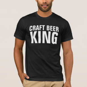 CRAFT BEER KING MANNEN T-SHIRTS