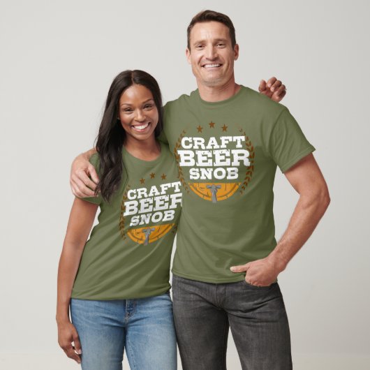 Craft Beer Snob Funny Craft Beer T-shirt (Unisex)