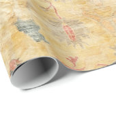 Craft Carpet Century Dull Yellow Golden Cadeaupapier (Rol Hoek)