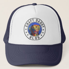 Craft Dad Blog Logo Trucker Hat Trucker Pet