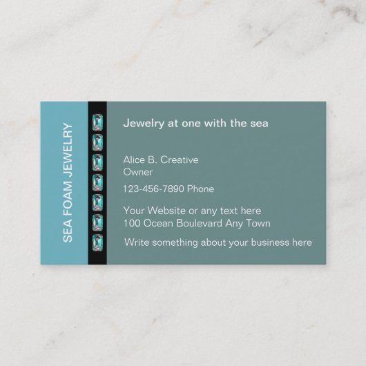 Craft Jewelry-Visitekaartjes Visitekaartje (Voorkant)