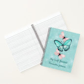 Craft Journal met Butterflies  tekst Notitieboek (Binnen)