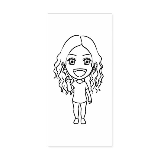 Craft karikatuur karakter c5e3p17 storytelling 	rubberstempel (Afrduk)