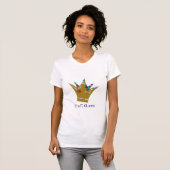Craft Queen - Embellish Crown T-Shirt (Voorkant volledig)