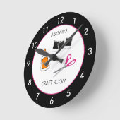 Craft Room Specialized Black Rim  Ronde Klok (Hoek)