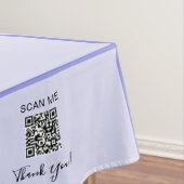 Craft Show Lavendel 60 x 104 QR Code Tafelkleed (Voorbeeld)