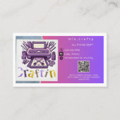 Craft Vinyl Visitekaartje (Voorkant)