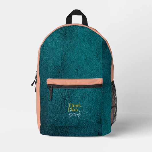 Crafted Carryalls Bedrukte Rugzak (Voorkant)