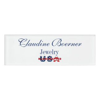 Crafter Business Artist Handcrefted USA Naambadge