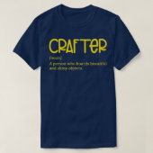 Crafter Funny Crafting Scrapbooking Craty Scrapbo T-shirt (Design voorkant)