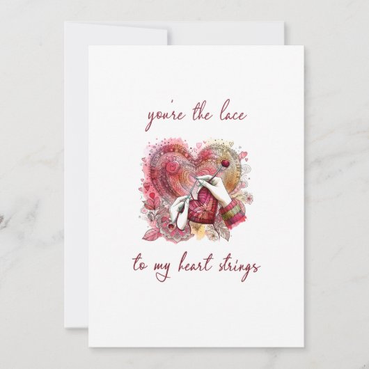 Crafter Lovers Valentijn Kaart (Voorkant)