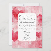 Crafter Lovers Valentijn Kaart (Achterkant)