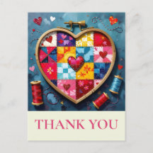 Crafter Quilting Sewing Thank you