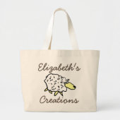 Crafter's Creations Sheep Cartoon Tricot sac (Devant)