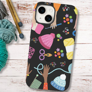 Crafters Haak en Brei Case-Mate iPhone 14 Hoesje