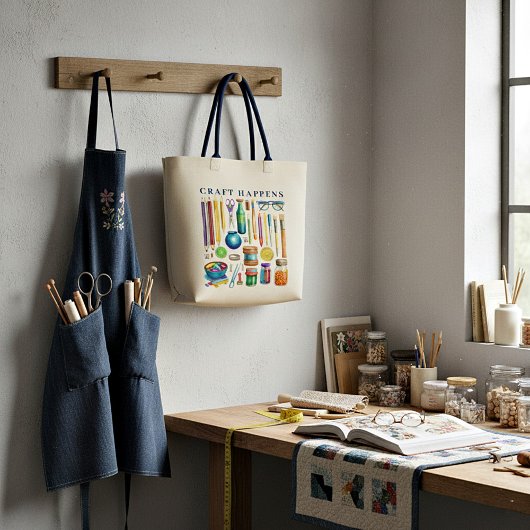 Crafters op maat tote bag