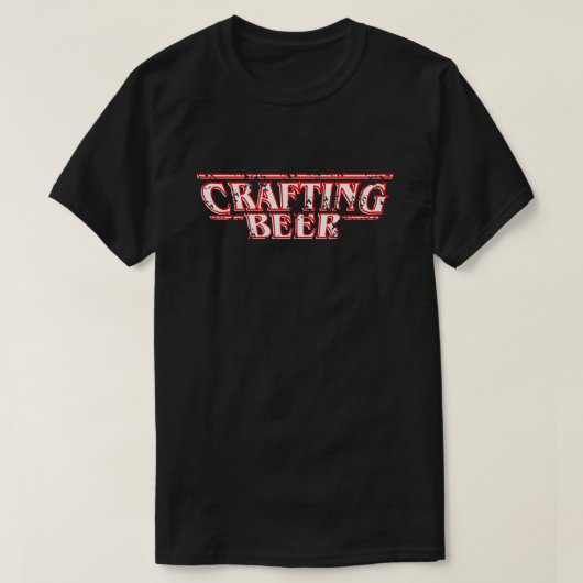 Crafting Beer T-shirt (Design voorkant)