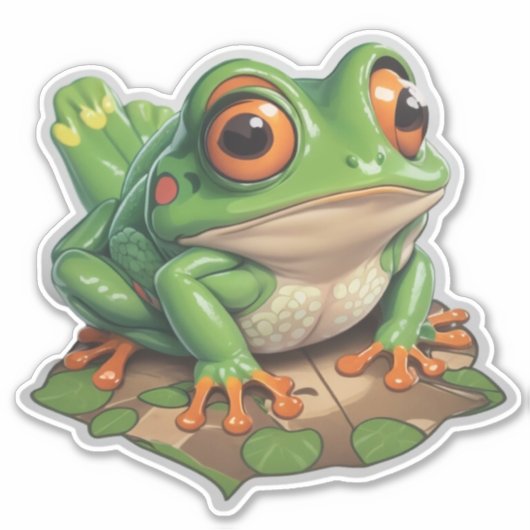 Crafting Joy Frog-geïnspireerde Sticker Collecties (Voorkant)