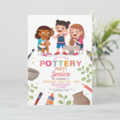 Crafts Clay-art Pots, potentie Kaart (Staand voorkant)