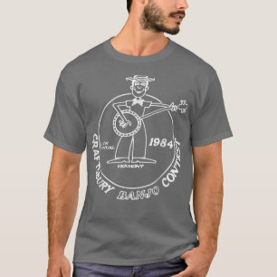 Craftsbury Banjo Contest 1984 Funny T-shirt