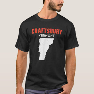 Craftsbury Vermont Verenigde Staten State America T-shirt