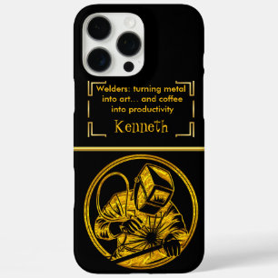 Craftsman's Radiant Touch iPhone 16 Pro Max Hoesje