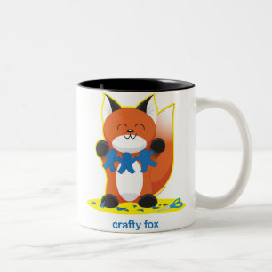 Crafty Fox Tweekleurige Koffiemok